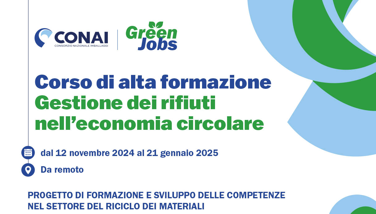 Alta formazione gestione rifiuti nell'economia circolare